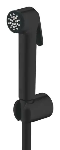 Лейка гигиеническая с кронштейном и шлангом черная матовая Grohe Tempesta-F 1025302431 - almatherm.kz