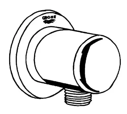 Подключение для душевого шланга хром Grohe Relexa 28671000 - almatherm.kz
