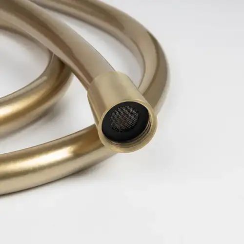 Душевой шланг 1.5 м ПВХ золото матовое Iddis Optima 04P15MGi19 - almatherm.kz