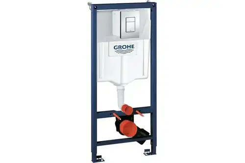 Инсталляция 4в1 (комплект Grohe 38772001 + Унитаз Saniteco SS-88D) - almatherm.kz