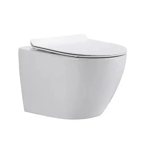 Инсталляция 4в1 (комплект Grohe 38772001 + Унитаз Saniteco SS-88D) - almatherm.kz