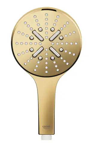 Душевая лейка 3 режима холодный рассвет глянец круг Grohe Rainshower SmartActive 130 26574GL0 - almatherm.kz