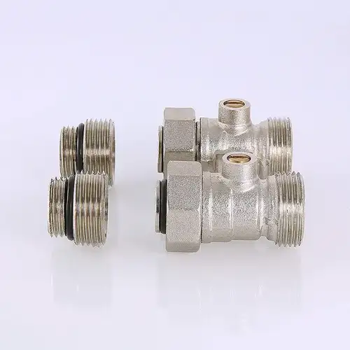 Узел нижнего подключения радиатора прямой 1/2"x3/4" Valtec - almatherm.kz