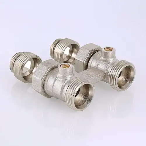 Узел нижнего подключения радиатора прямой 1/2"x3/4" Valtec - almatherm.kz