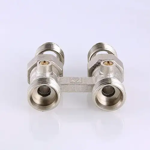 Узел нижнего подключения радиатора прямой 1/2"x3/4" Valtec - almatherm.kz