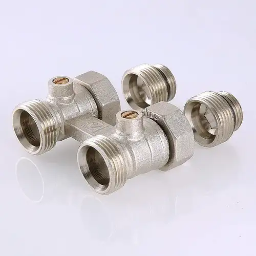 Узел нижнего подключения радиатора прямой 1/2"x3/4" Valtec - almatherm.kz