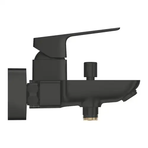 Смеситель ванны короткий излив черный матовый Grohe Cubeo 1018132430 - almatherm.kz