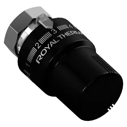 Royal Thermo M30x1,5 сұйық термиялық бас (қара) - almatherm.kz