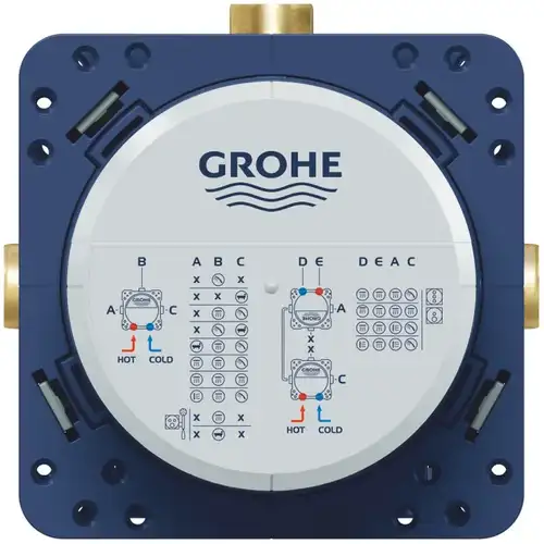 Душевая система скрытого монтажа SmartBox Grohe EuroSmart 25288000 - almatherm.kz