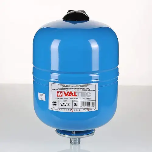 Гидроаккумулятор 50 л вертикальный Valtec - almatherm.kz