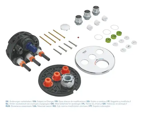 Панель термостатического смесителя Grohe Grohtherm SmartControl 29121000 - almatherm.kz
