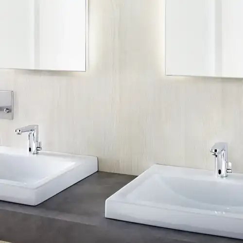 Смеситель раковины сенсорный размер М Grohe Eurosmart Cosmopolitan E 36325002 - almatherm.kz