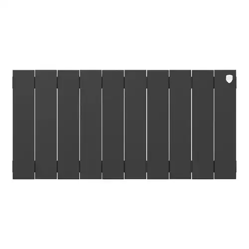 Радиатор биметаллический 300x100 (10 секций) PianoForte Noir Sable Royal Thermo - almatherm.kz