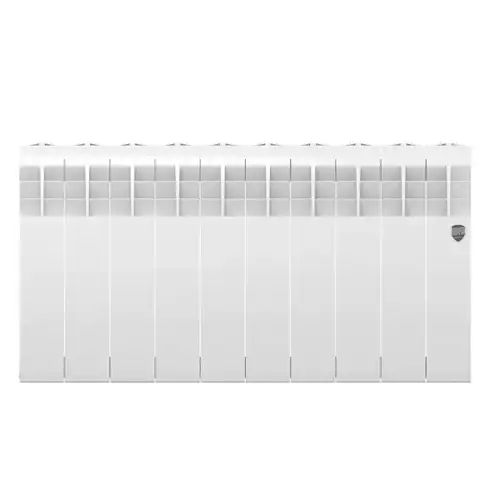 Радиатор биметаллический 350x80 (10 секций) BiLiner Bianco Traffico Royal Thermo - almatherm.kz