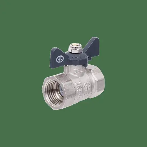 Кран шаровой ВР-ВР 3/4" с бабочкой Aqualink - almatherm.kz