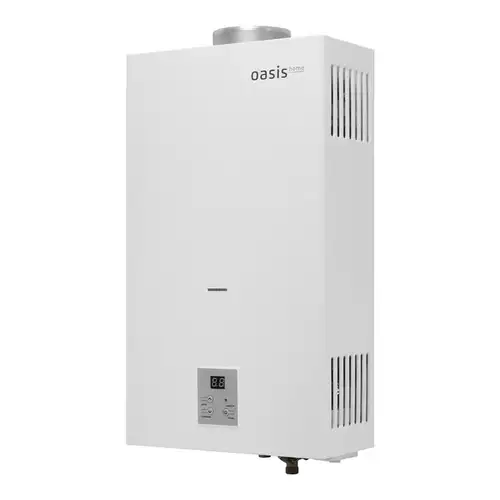 Водонагреватель газовый проточный 24 кВт Oasis Home MW-12 - almatherm.kz