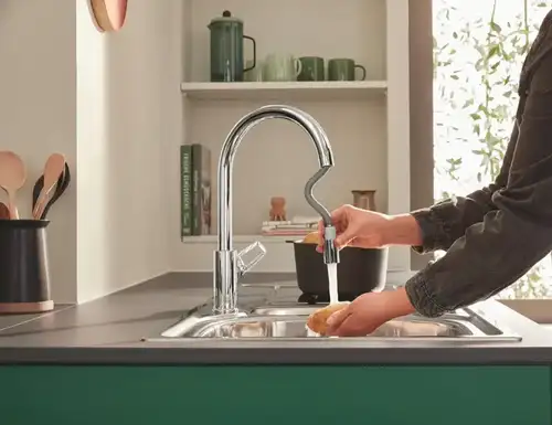 Смеситель кухни с высоким изливом Grohe BauLoop 30543000 - almatherm.kz