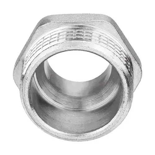 Футорка никель НР-ВР 1/2"х3/8" Aqualink - almatherm.kz
