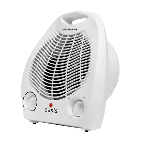 Тепловентилятор электрический спиральный напольный 2.0 кВт Oasis SB-20R - almatherm.kz
