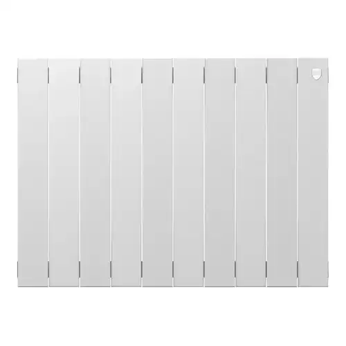 Радиатор биметаллический 500x100 (10 секций) PianoForte Bianco Traffico Royal Thermo - almatherm.kz