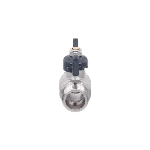 Кран шаровой НР-НР 1/2" с бабочкой Aqualink - almatherm.kz