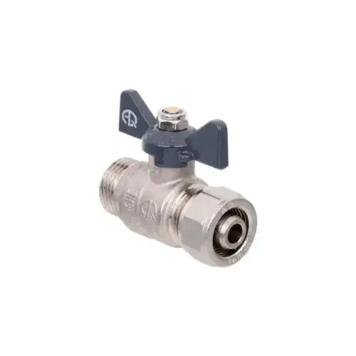 Кран шаровой под обжим НР 20x3/4" Aqualink - almatherm.kz