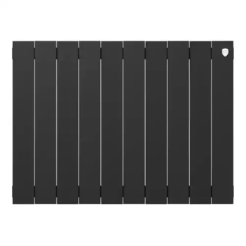 Радиатор биметаллический 500x100 (10 секций) PianoForte Noir Sable Royal Thermo - almatherm.kz