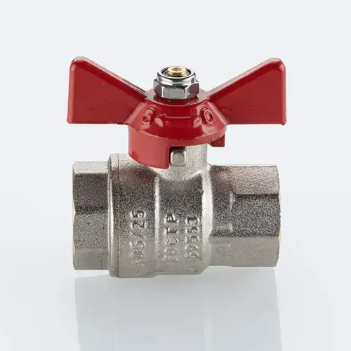 Кран шаровой ВР-ВР 1/2" с бабочкой полнопроходной ГОСТ Valtec - almatherm.kz