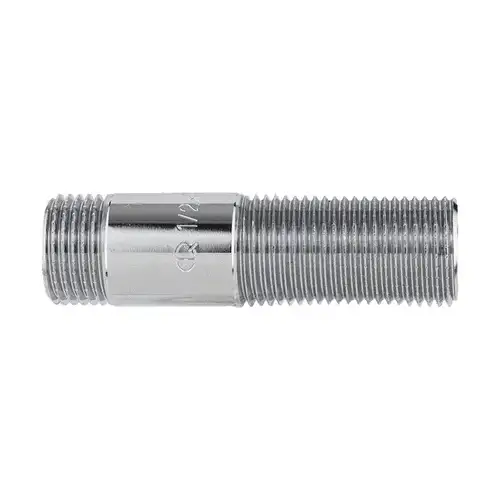 Сгон прямой НР никель 1/2"x150 мм Aqualink - almatherm.kz