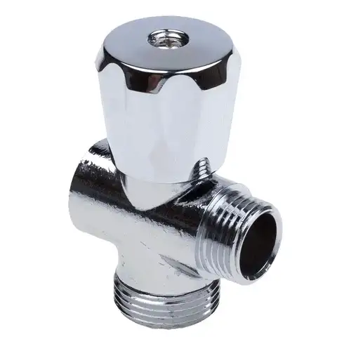 Вентиль тройниковый для бытовых приборов 1/2"x3/4"x1/2" Aqualink - almatherm.kz