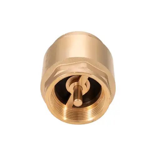 Клапан обратный 1 1/2" с латунным сердечником Aqualink - almatherm.kz