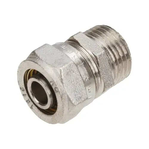 Соединитель обжим НР 20x1/2" Aqualink - almatherm.kz