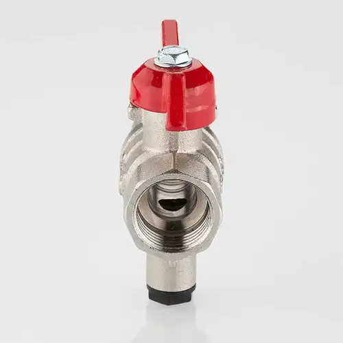 Кран шаровой для подключения датчика температуры ВР-ВР 1/2" ГОСТ Valtec - almatherm.kz