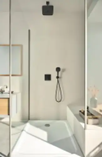 Подключение для душевого шланга черный Grohe Tempesta 286282431 - almatherm.kz