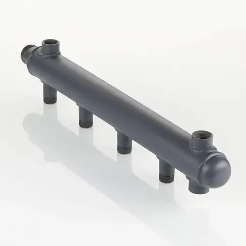 Коллектор стальной 3 выхода 1"х1/2" DN40 НР Valtec - almatherm.kz
