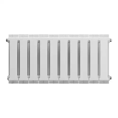 Радиатор биметаллический 300x100 (12 секций) PianoForte Bianco Traffico Royal Thermo - almatherm.kz
