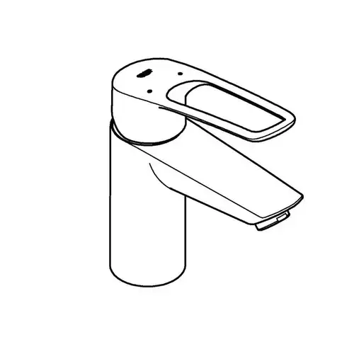 Смеситель раковины размер S Grohe Eurosmart 23980003 - almatherm.kz