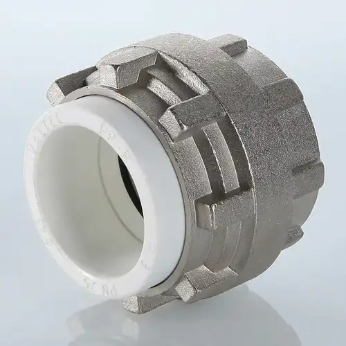 Муфта разъемная ППР белый 20 Valtec - almatherm.kz