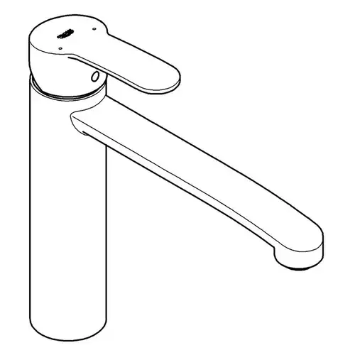 Смеситель кухни со средним изливом Grohe EuroStyle Cosmopolitan 31124002 - almatherm.kz