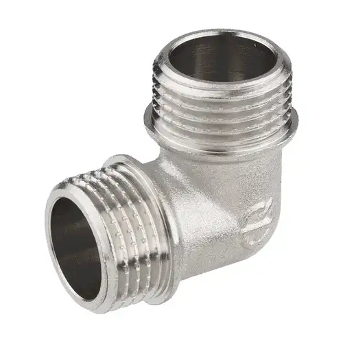 Угольник НР никель 1" Aqualink - almatherm.kz