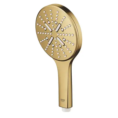 Душевая лейка 3 режима холодный рассвет матовый круг Grohe Rainshower SmartActive 130 26574GN0 - almatherm.kz