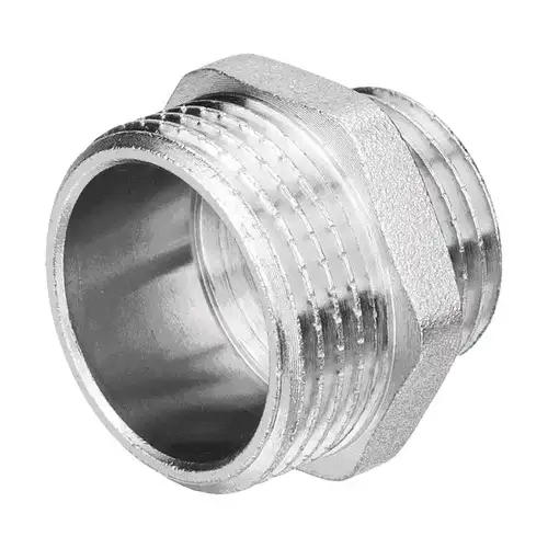 Ниппель никель 3/4"х1/2" Aqualink - almatherm.kz