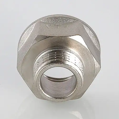 Переходник ВР-НР никель 2"x1 1/2" Valtec - almatherm.kz