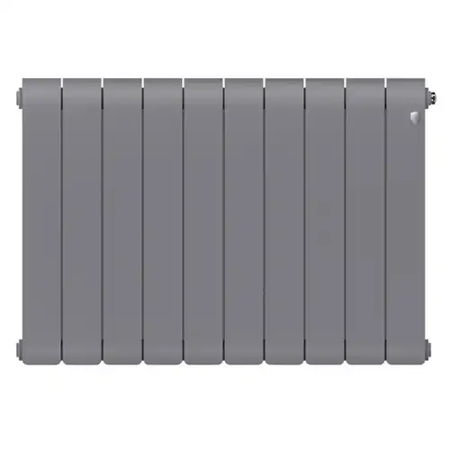 Радиатор биметаллический 500x90 (10 секций) Infinity Silver Satin Royal Thermo - almatherm.kz