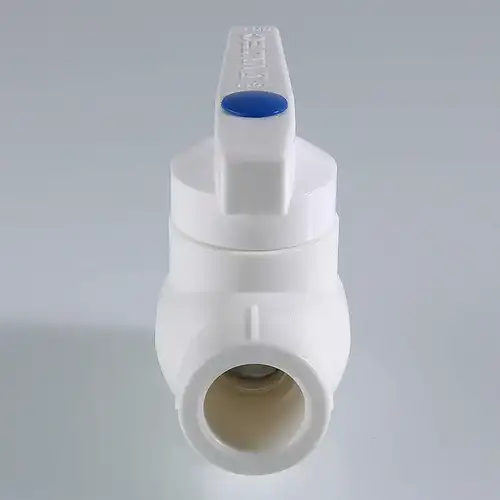 Кран шаровой ППР белый 63 Valtec - almatherm.kz