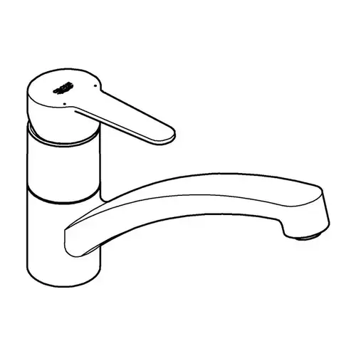 Смеситель кухни Grohe BauEco 31680000 - almatherm.kz