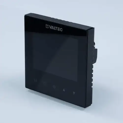 Хронотермостат электронный двухконтурный черный Valtec - almatherm.kz
