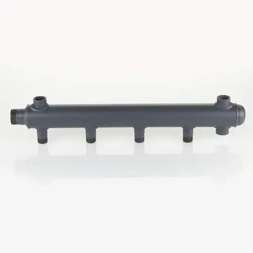 Коллектор стальной 5 выхода 1"х1/2" DN40 НР Valtec - almatherm.kz