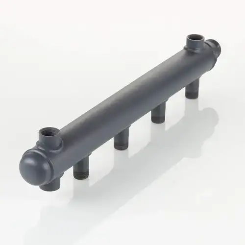 Коллектор стальной 5 выхода 1"х1/2" DN40 НР Valtec - almatherm.kz
