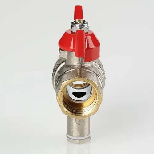 Кран шаровой для термометра ВР-ВР 1/2"х1/2" Valtec - almatherm.kz